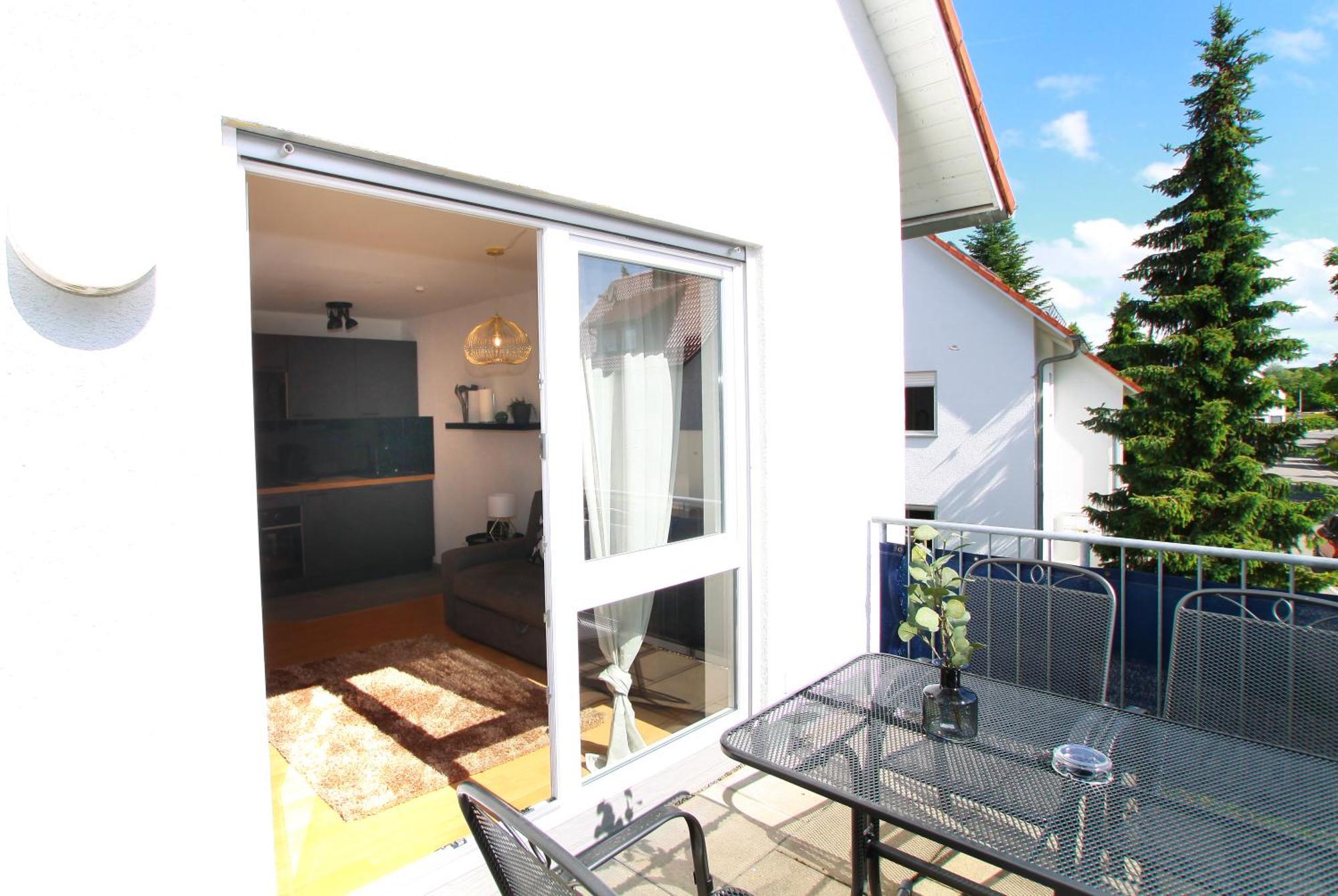 Ferienwohnung Mila Naehe Messe In FDH Buitenkant foto