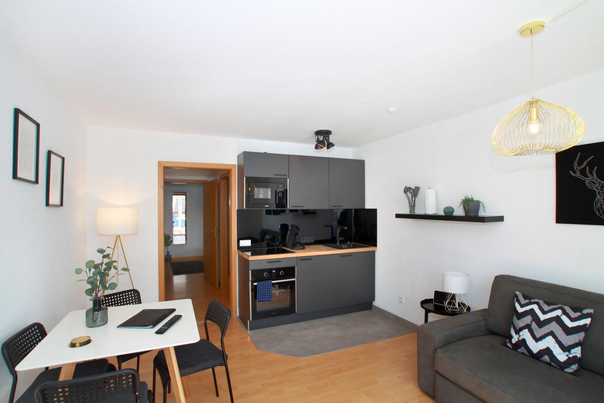 Ferienwohnung Mila Naehe Messe In FDH Buitenkant foto