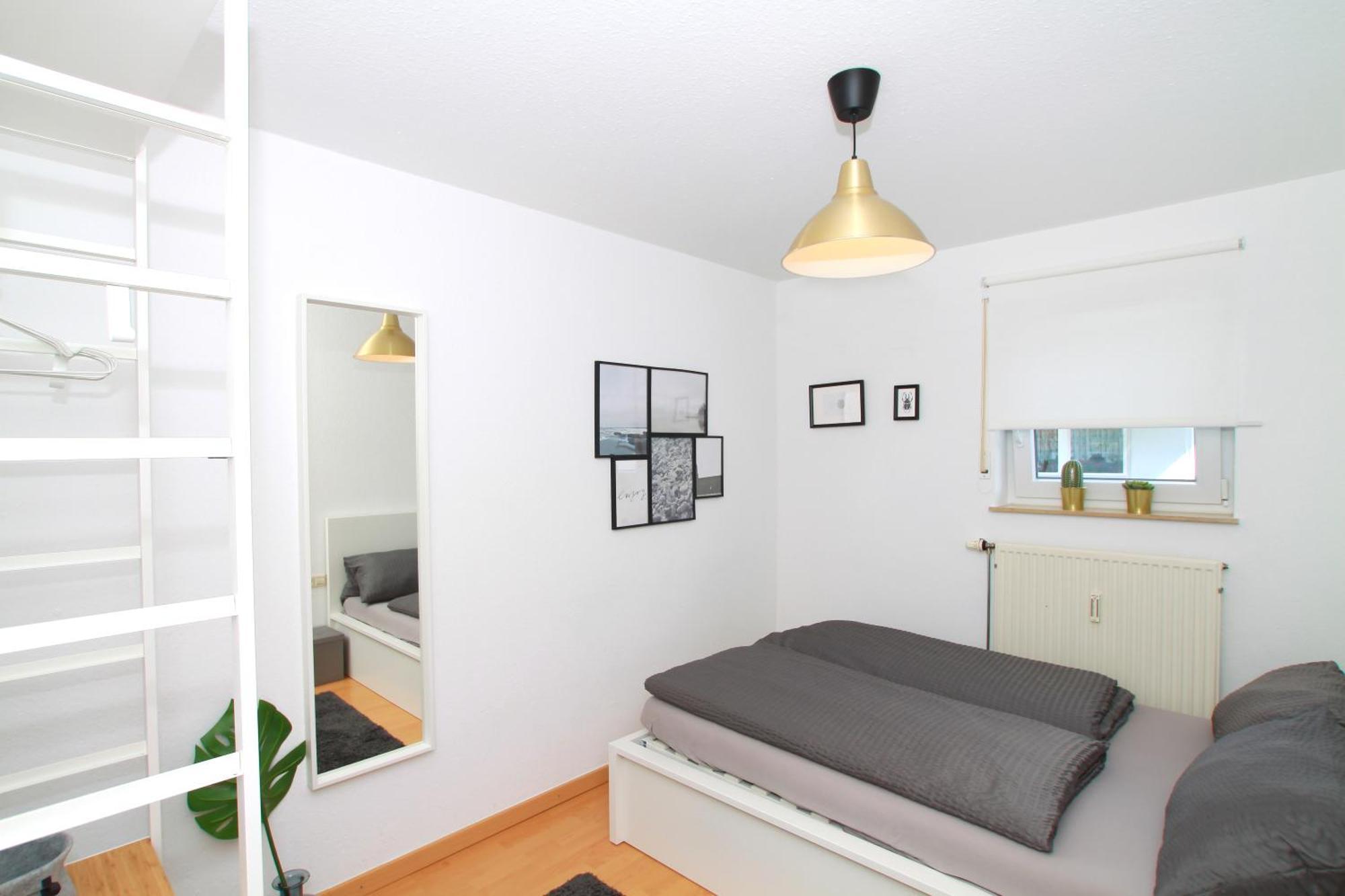Ferienwohnung Mila Naehe Messe In FDH Buitenkant foto