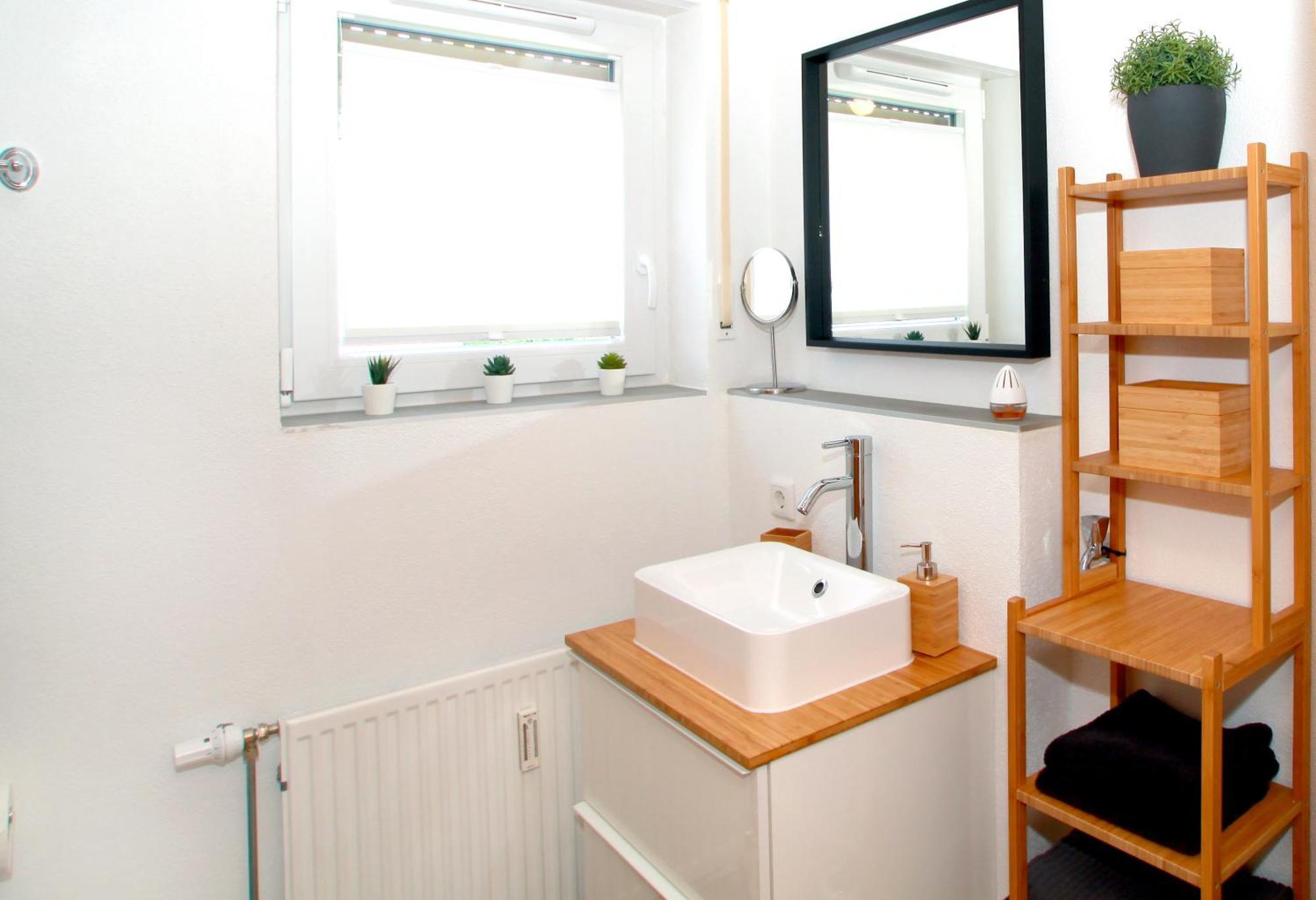 Ferienwohnung Mila Naehe Messe In FDH Buitenkant foto